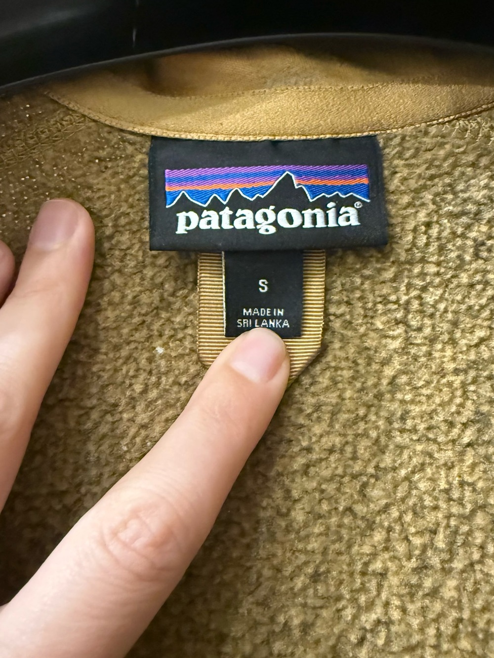 Patagonia | Brown Heather Full-Zip Fleece Jacket | Size = Small - Picture 4 of 9